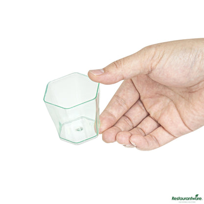 Wholesale Restaurantware Cup 2 Z Plst Hx Grn- Bulk