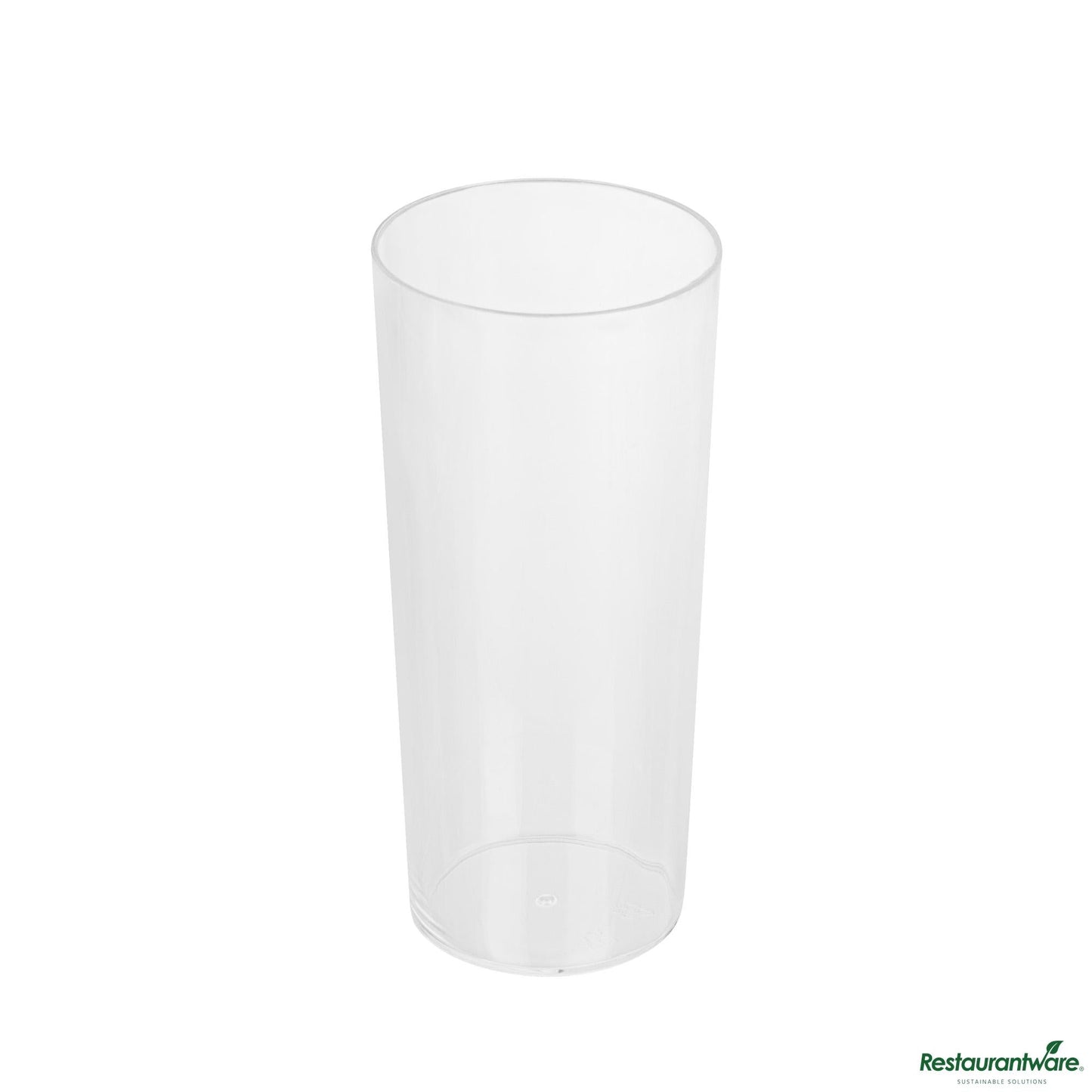 Wholesale Restaurantware 5 Oz Round Clear Plastic Cannello Cocktail Glass - 1 3/4" X 1 3/4" X 4"- Bulk