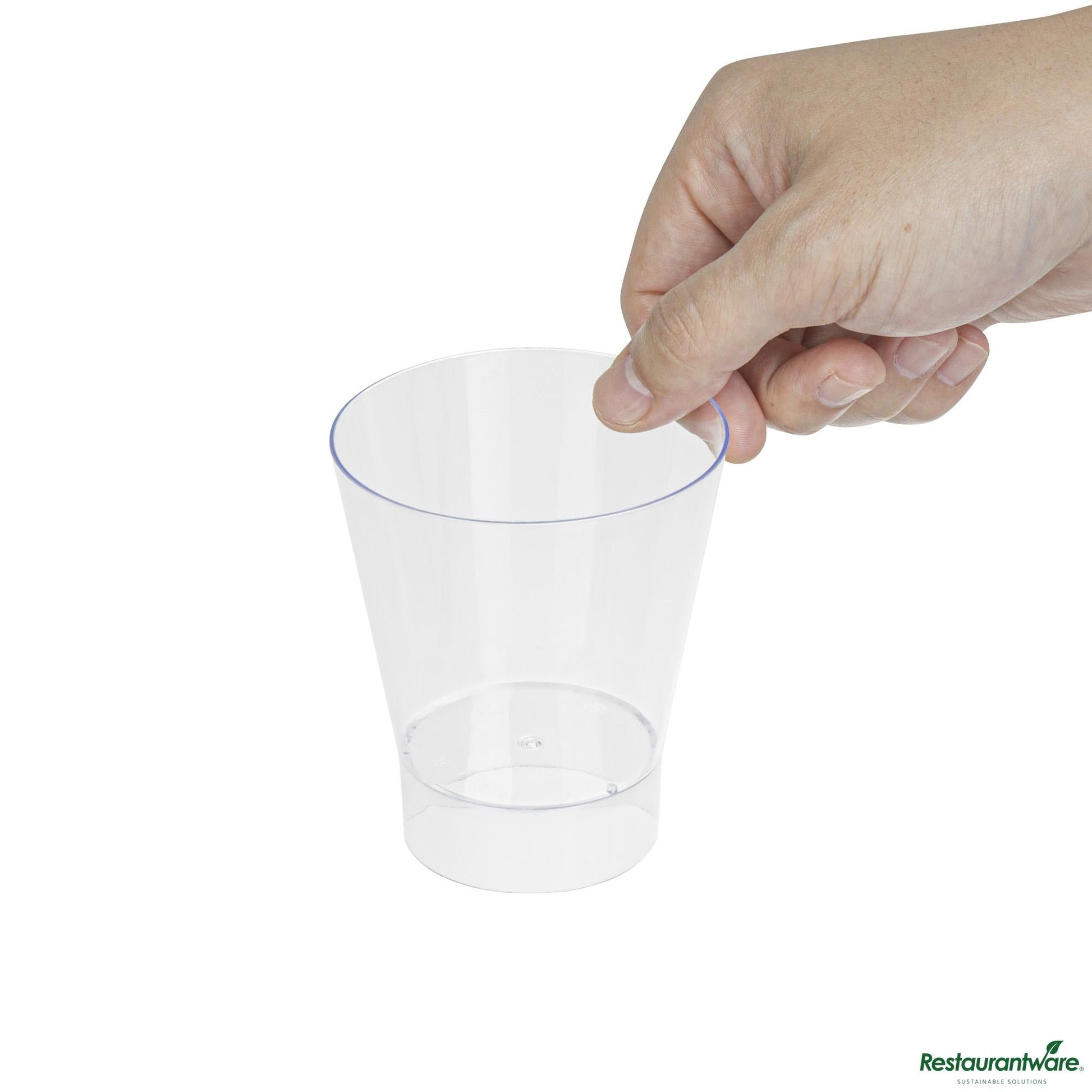 Wholesale Restaurantware Cup Plst 7 Z Dssrt Clr Prfai- Bulk