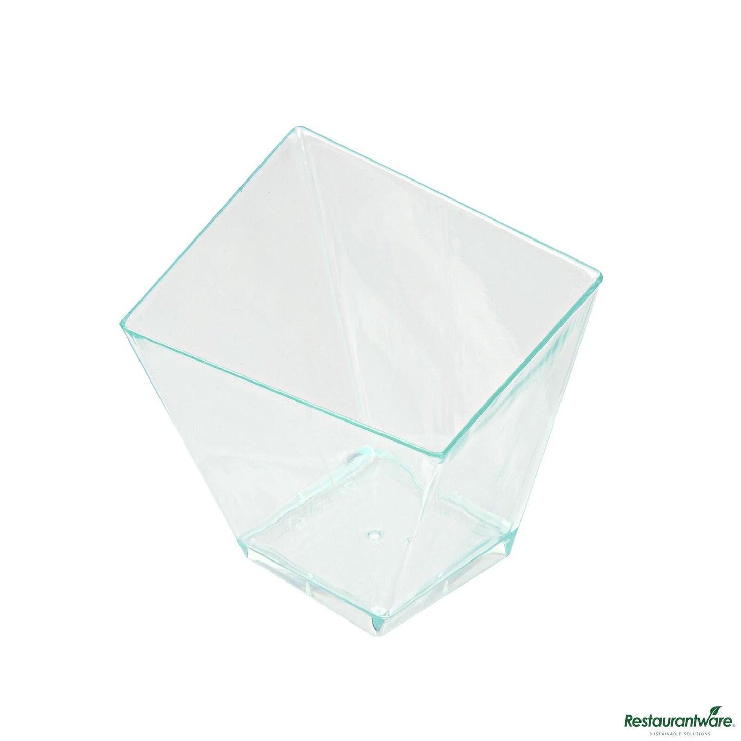 Wholesale Restaurantware Dish Plst 2 Z Sea Grn Girata- Bulk