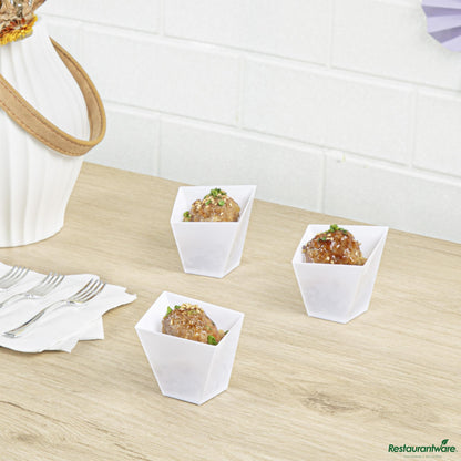 Wholesale Restaurantware Dish Plst 2 Z Wht Girata- Bulk