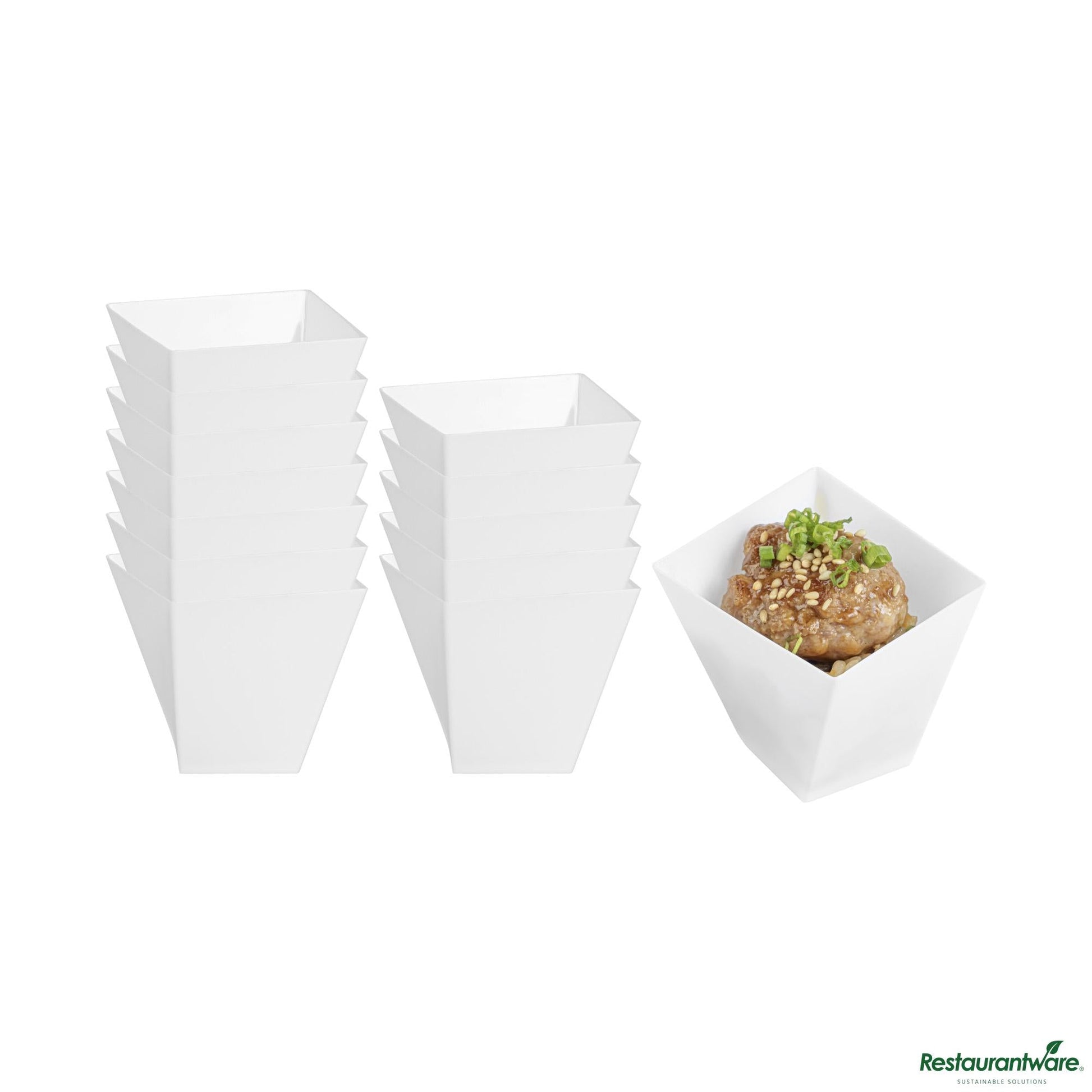 Wholesale Restaurantware Dish Plst 2 Z Wht Girata- Bulk