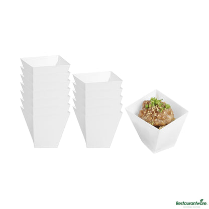 Wholesale Restaurantware Dish Plst 2 Z Wht Girata- Bulk