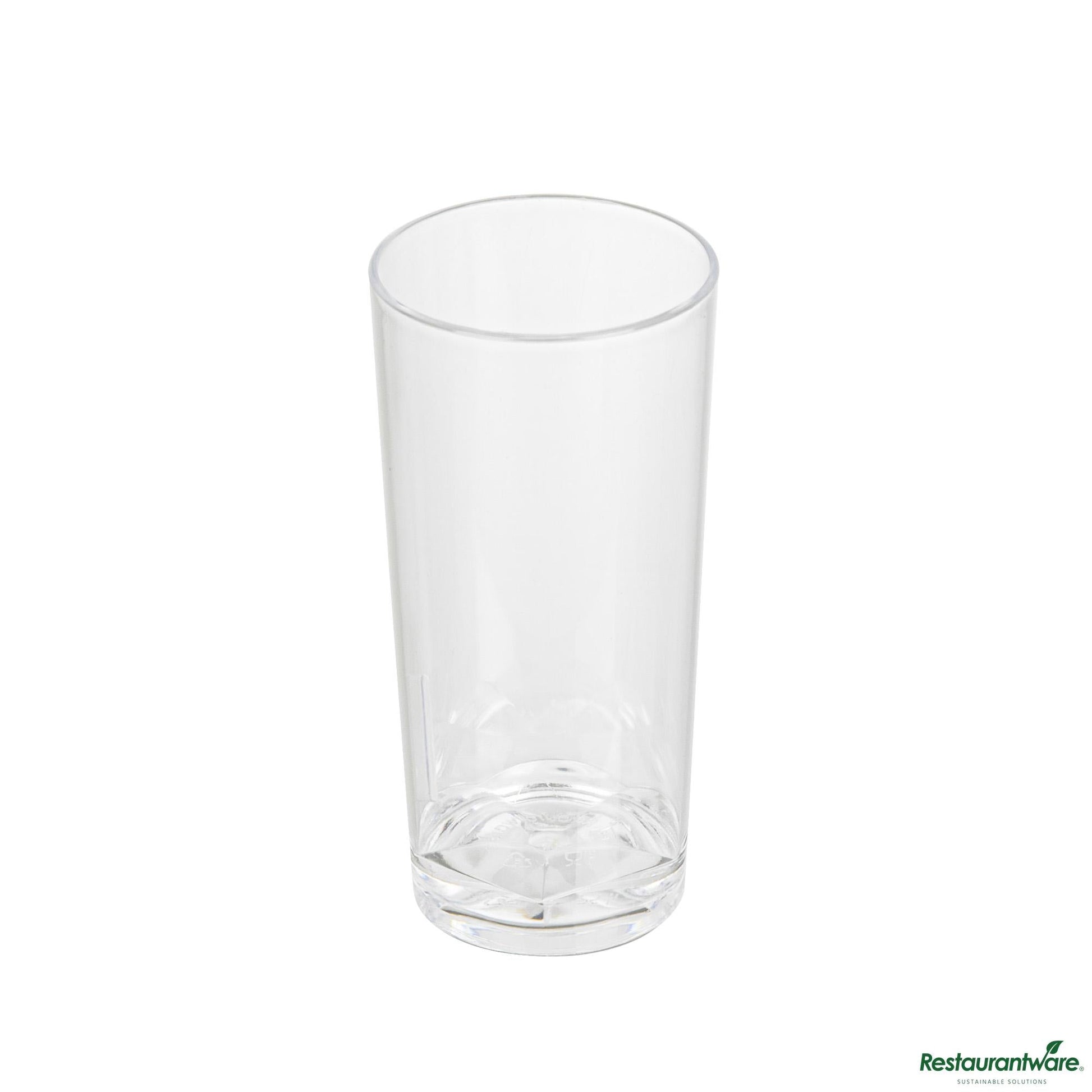 Wholesale Restaurantware 2 Oz Round Clear Plastic Cannello Shot Glass - 1 1/2" X 1 1/2" X 3"- Bulk