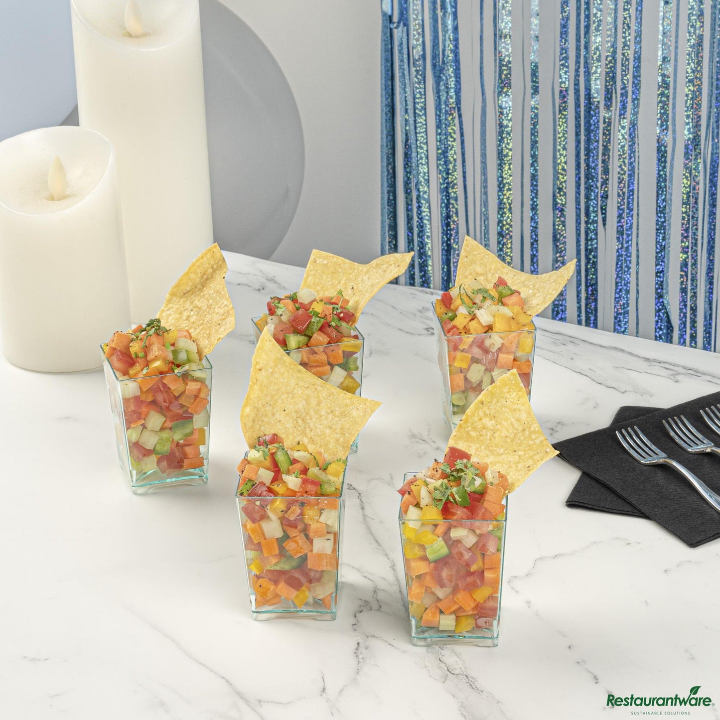 Wholesale Restaurantware Cup Plst 4 Z Dssrt Sea Grn- Bulk