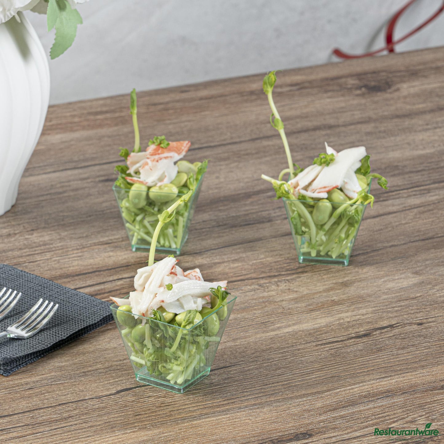 Wholesale Restaurantware Cup Plst 2 Z Dssrt Sea Grn Kv- Bulk