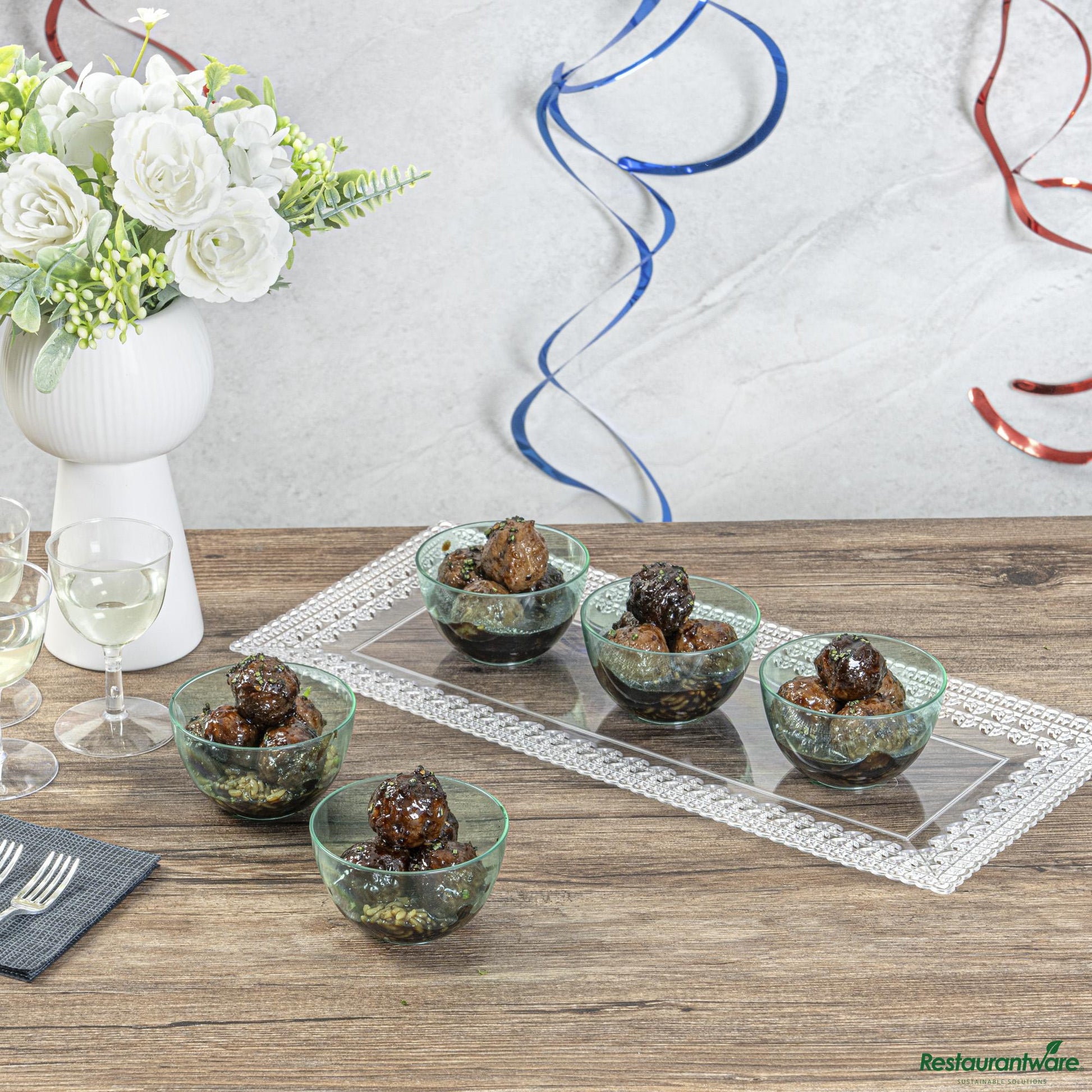 Wholesale Restaurantware Cup Plst 4 Z Bodega Grn- Bulk
