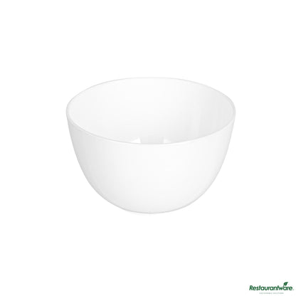 Wholesale Restaurantware 4 Oz Round White Plastic Bodega Cup - 3" X 3" X 1 3/4"- Bulk