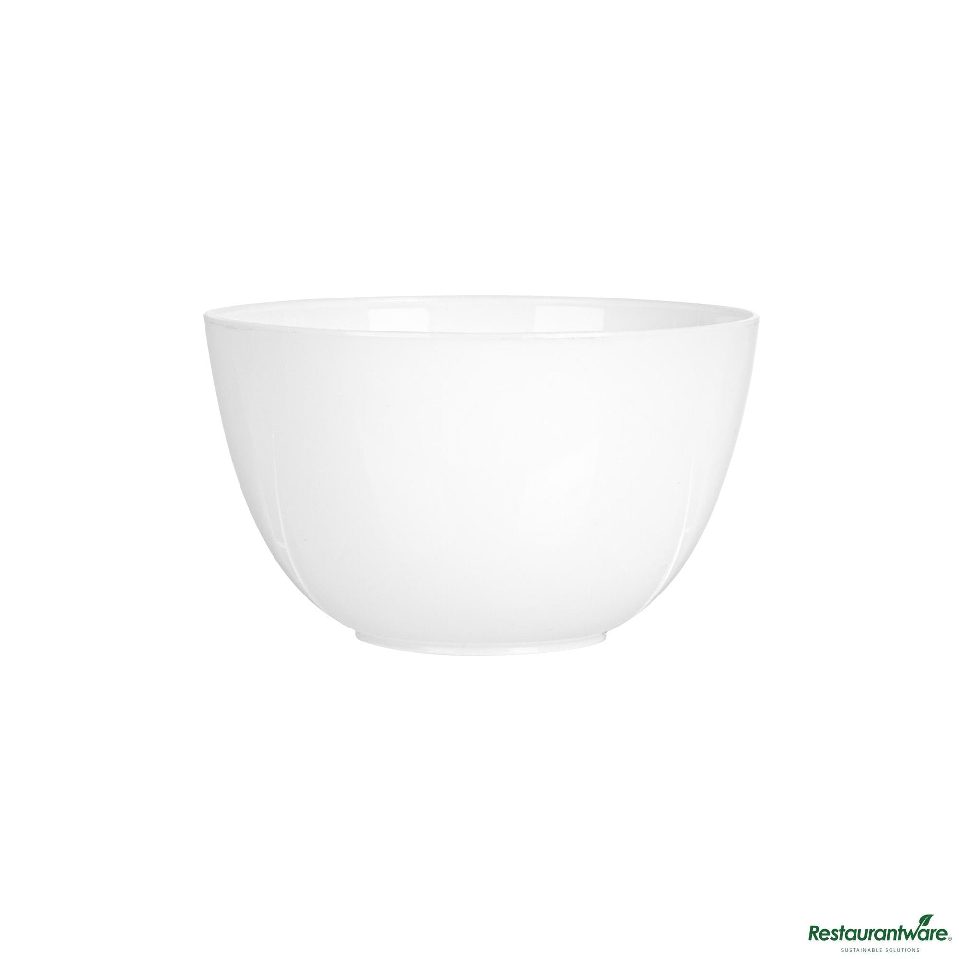 Wholesale Restaurantware 4 Oz Round White Plastic Bodega Cup - 3" X 3" X 1 3/4"- Bulk