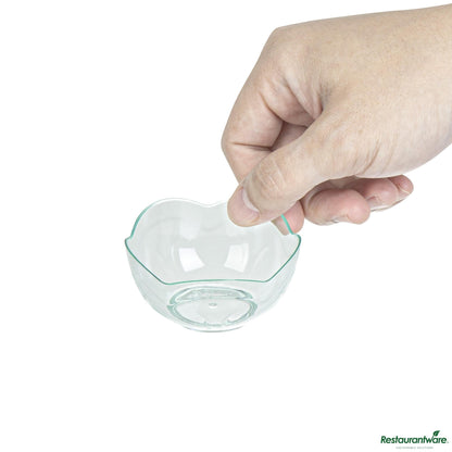 Wholesale Restaurantware Cup Plst 2 Z Dssrt Grn Fleur- Bulk