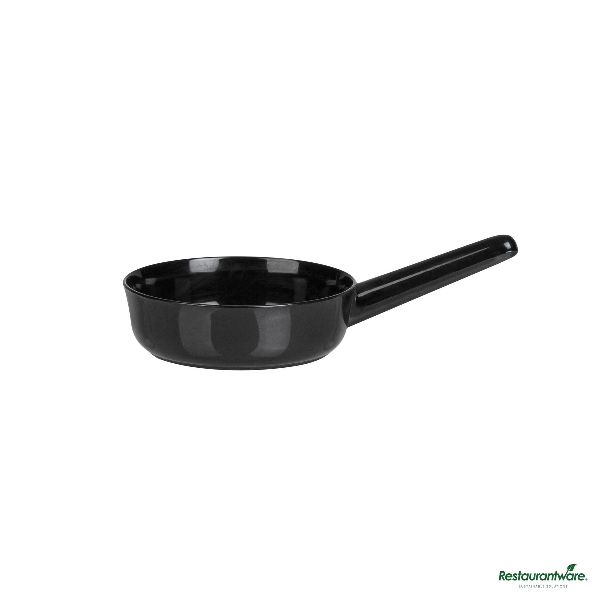 Wholesale Restaurantware Dish Plst Mini Sauce 1 Z Blk- Bulk