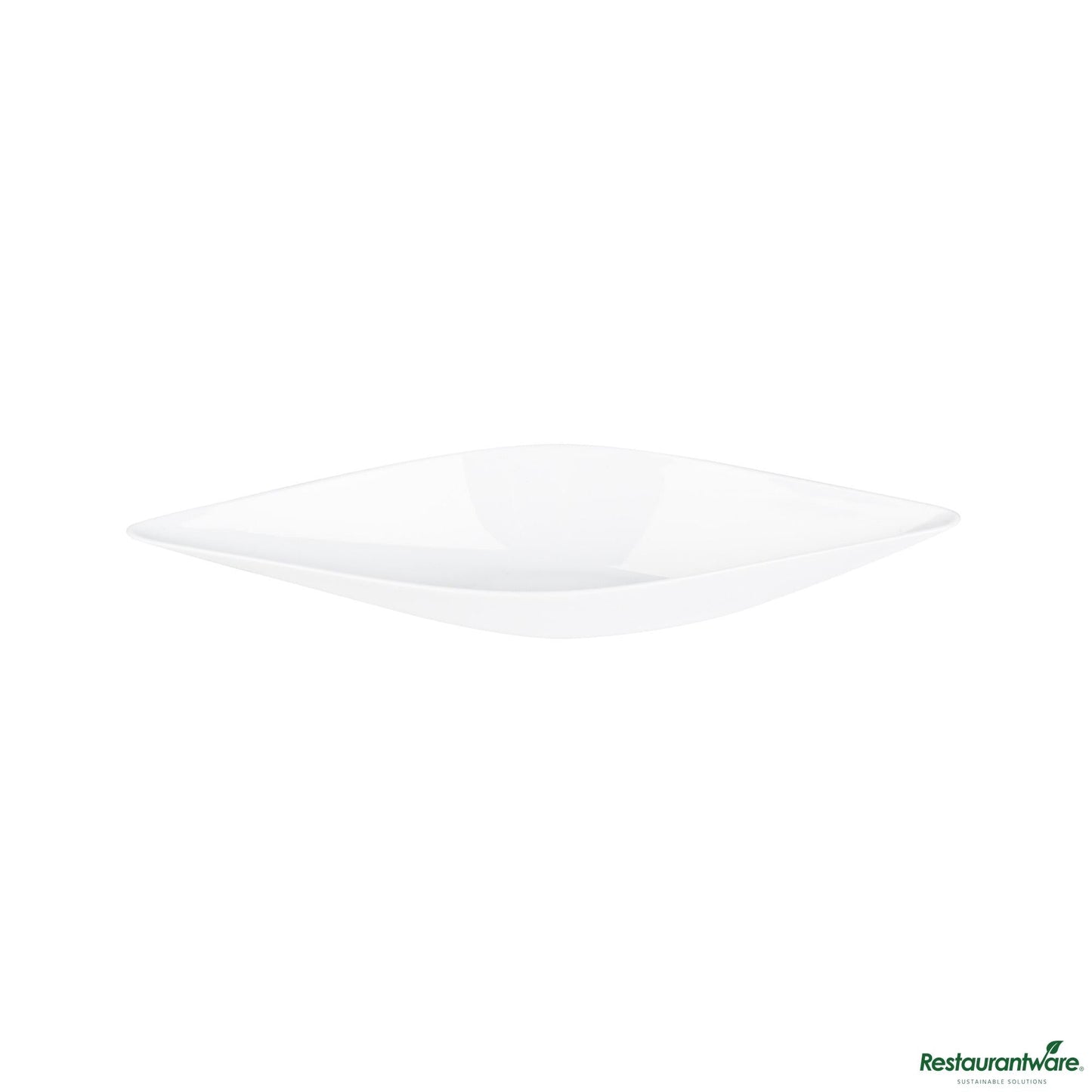 Restaurantware Dish Plst 5x1.5 Wht Canoe