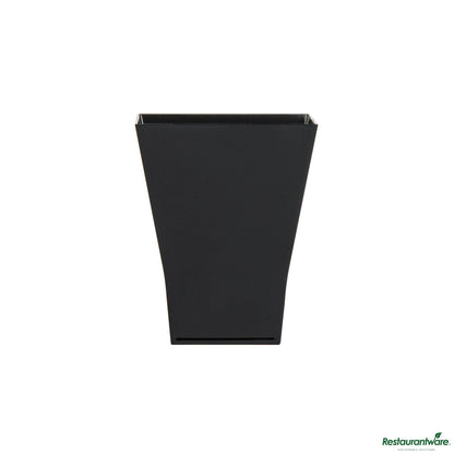 Wholesale Restaurantware 2 Oz Square Black Plastic Bonito Cup - 1 3/4" X 1 3/4" X 2 1/4"- Bulk
