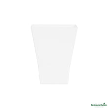 Wholesale Restaurantware 2 Oz Square White Plastic Bonito Cup - 1 3/4" X 1 3/4" X 2 1/4"- Bulk