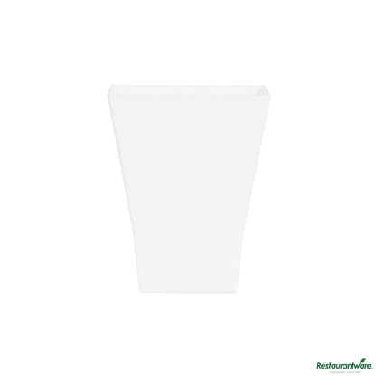 Wholesale Restaurantware 2 Oz Square White Plastic Bonito Cup - 1 3/4" X 1 3/4" X 2 1/4"- Bulk