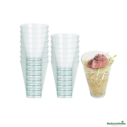 Wholesale Restaurantware Cup Plst 8 Z Dssrt Grn Incl- Bulk