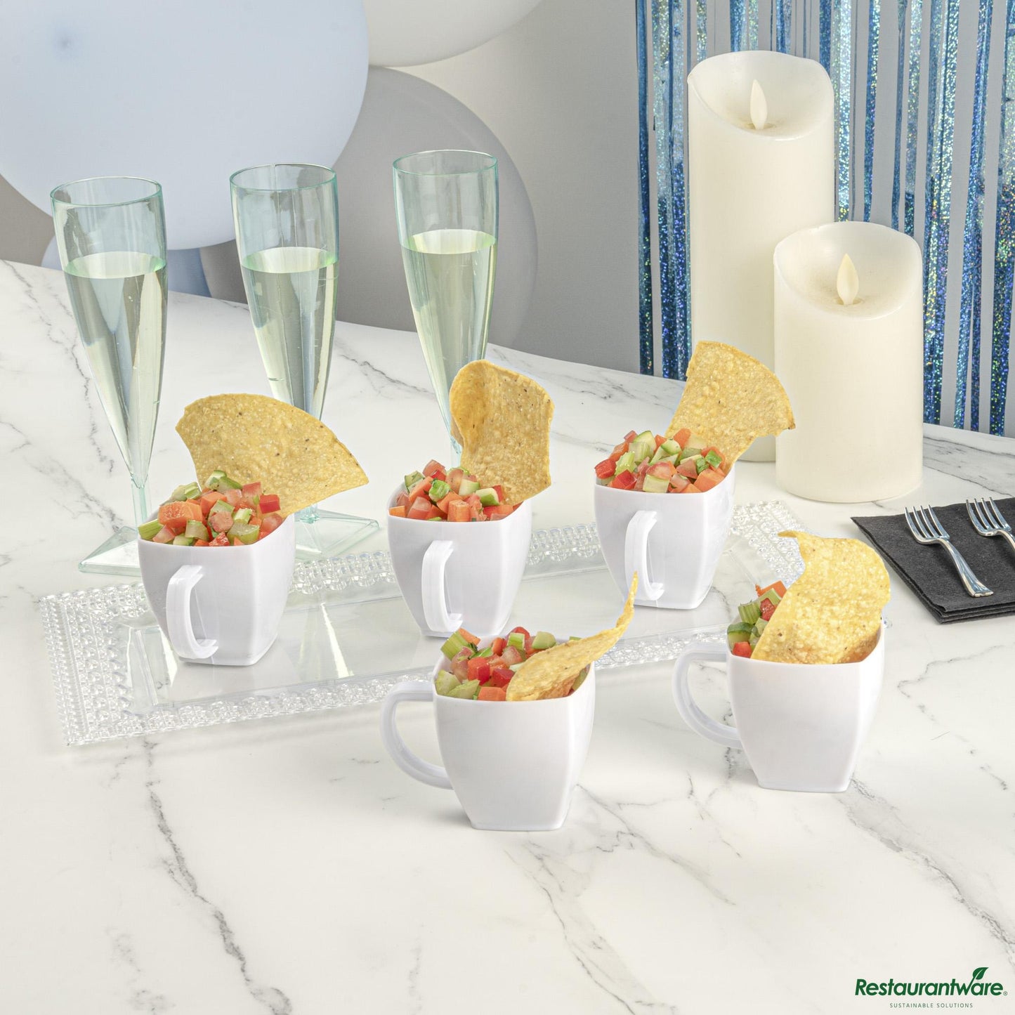 Wholesale Restaurantware Cup Plst 5 Z Cof Wht Mini- Bulk