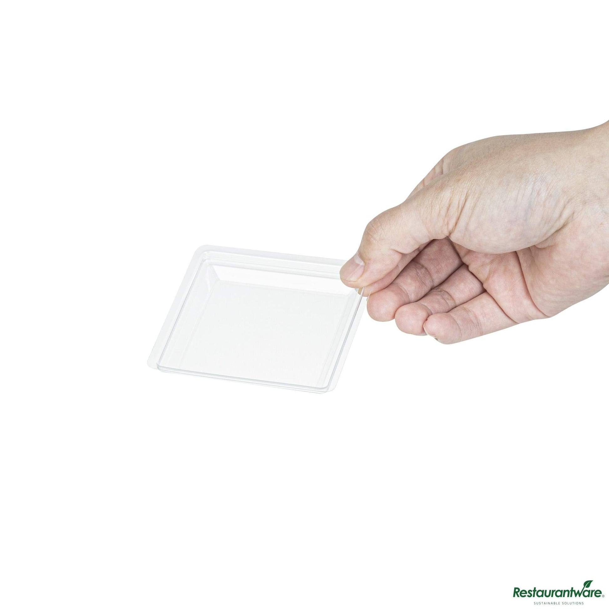 Wholesale Restaurantware Lid Cup 6 Z Flat Plst Clr- Bulk