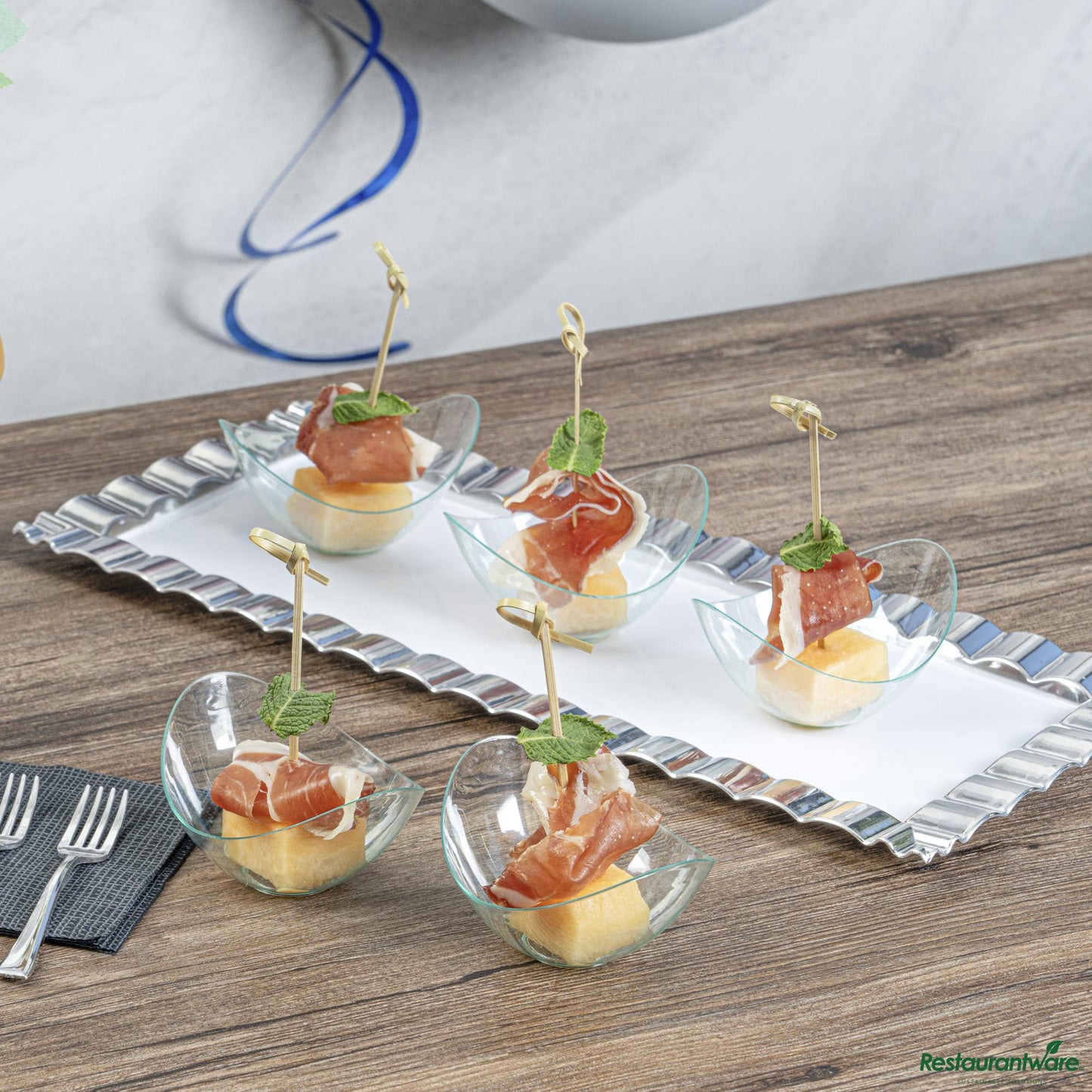 Wholesale Restaurantware Dish Plst 2 Z Sea Grn Alato- Bulk