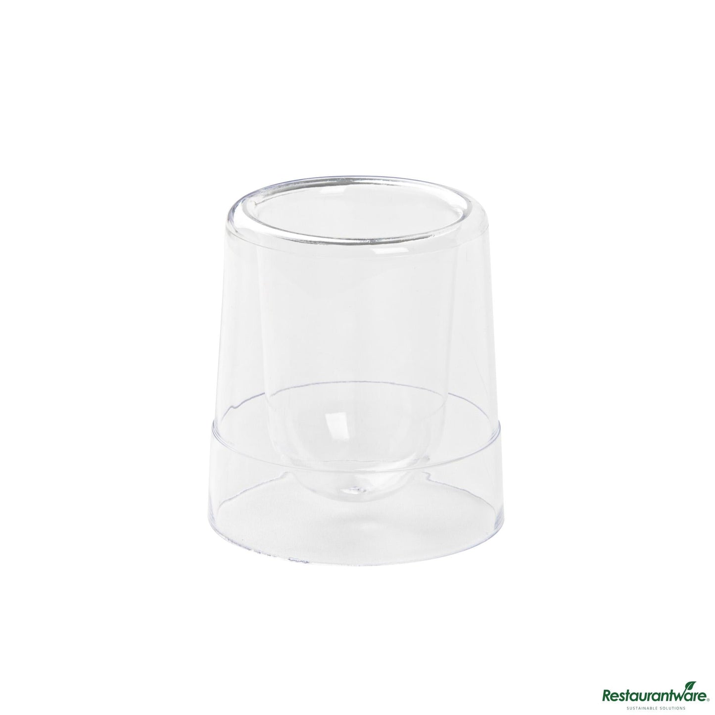 Wholesale Restaurantware Cup Plst 2 Z Shotr Clr Dbl- Bulk