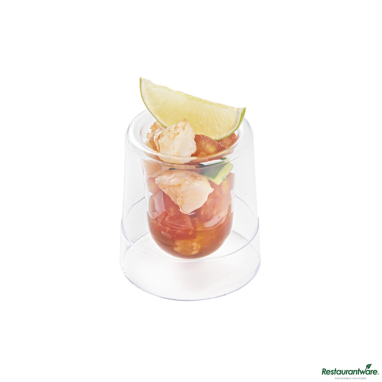 Wholesale Restaurantware Cup Plst 2 Z Shotr Clr Dbl- Bulk