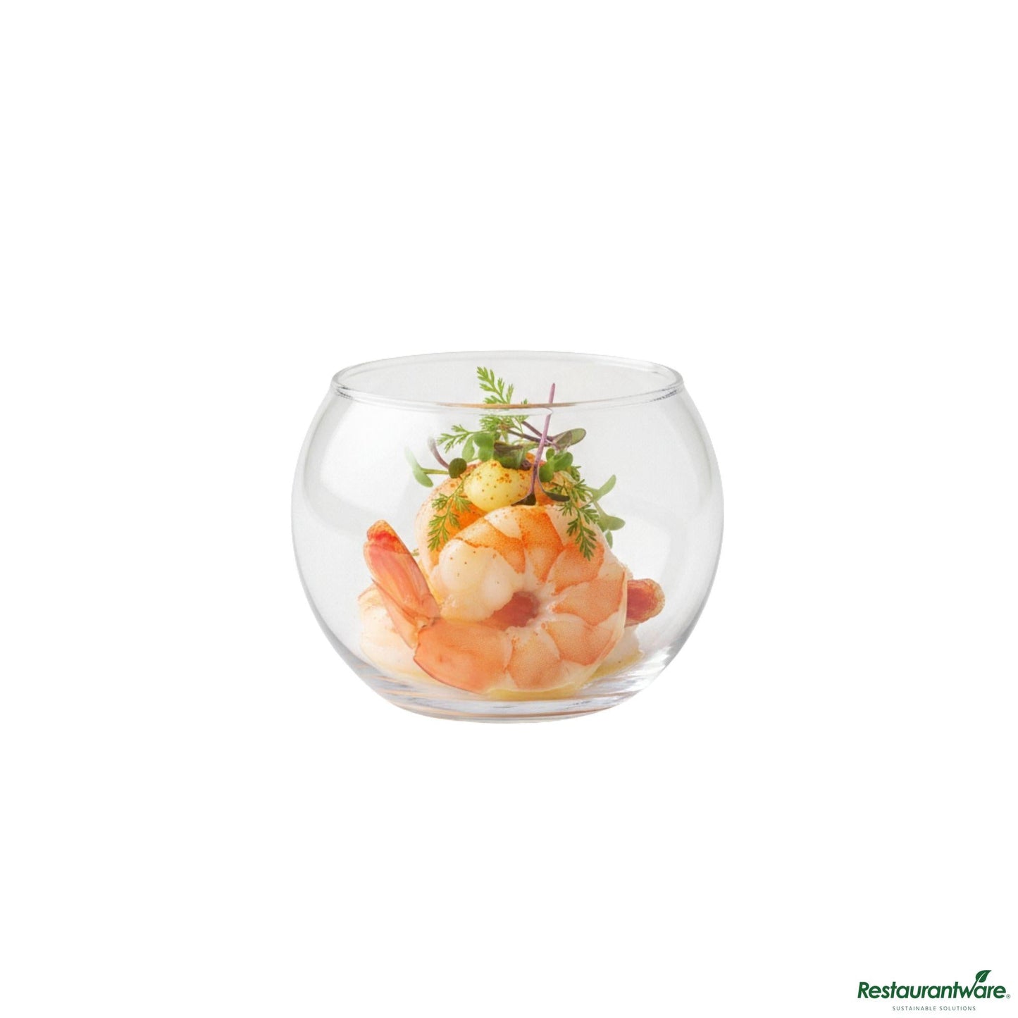 Wholesale Restaurantware Dish Srvg Plst Rnd Clr 2 Z- Bulk