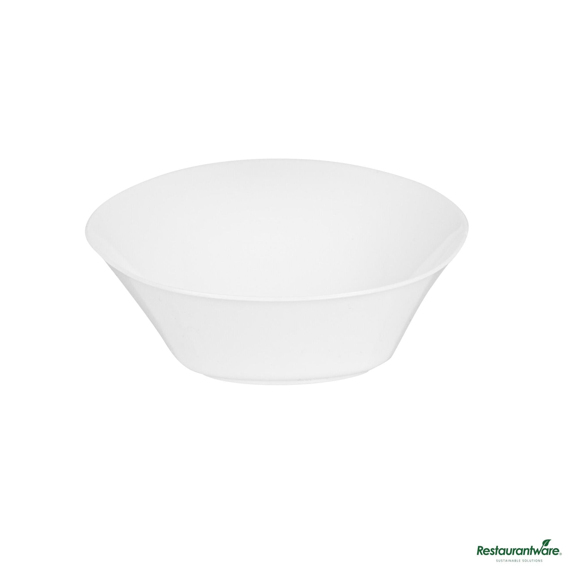 Wholesale Restaurantware Oval White Plastic Ellipse Dish - 4" X 3" X 1 1/4"- Bulk