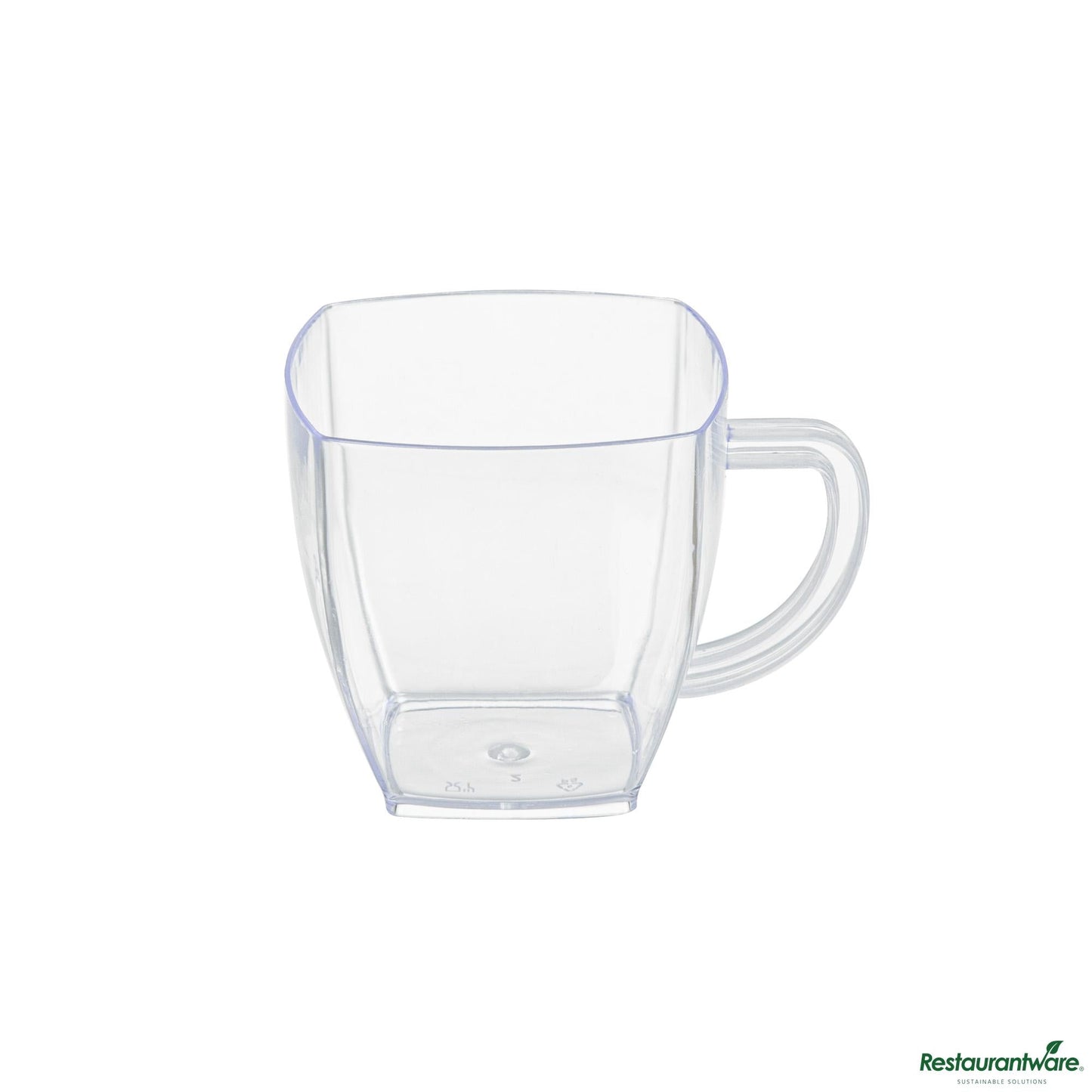 Wholesale Restaurantware 2 Oz Square Clear Plastic Mini Cafe Cup - 2" X 2" X 2"- Bulk