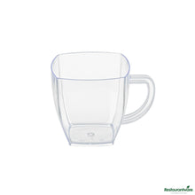Wholesale Restaurantware 2 Oz Square Clear Plastic Mini Cafe Cup - 2" X 2" X 2"- Bulk