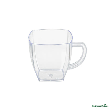 Wholesale Restaurantware 2 Oz Square Clear Plastic Mini Cafe Cup - 2" X 2" X 2"- Bulk