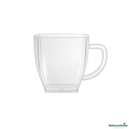 Wholesale Restaurantware 2 Oz Square Clear Plastic Mini Cafe Cup - 2" X 2" X 2"- Bulk