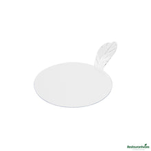 Wholesale Restaurantware Round Clear Plastic Pastry Pallet - 3" X 3" X 1"- Bulk