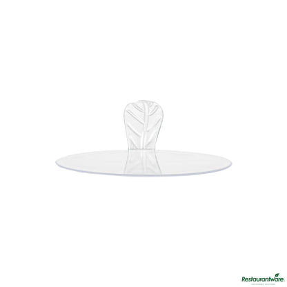 Wholesale Restaurantware Round Clear Plastic Pastry Pallet - 3" X 3" X 1"- Bulk