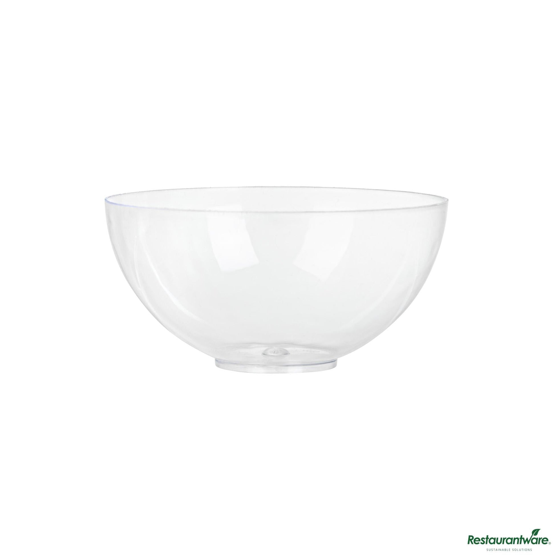 Wholesale Restaurantware 3 Oz Round Clear Plastic Balloon Bowl - 2 1/2" X 2 1/2" X 2 1/2"- Bulk
