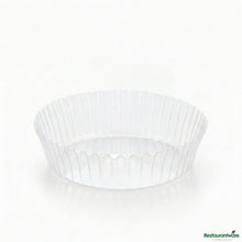 Wholesale Restaurantware Invisa-Liner 2 Oz Round Clear Plastic Bakery Liner - 2 1/2" X 2 1/2" X 1"- Bulk