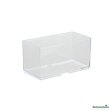 Wholesale Restaurantware 3 Oz Rectangle Clear Plastic Dessert Cup - Stackable - 2.8" X 1.4" X 1.5"- Bulk