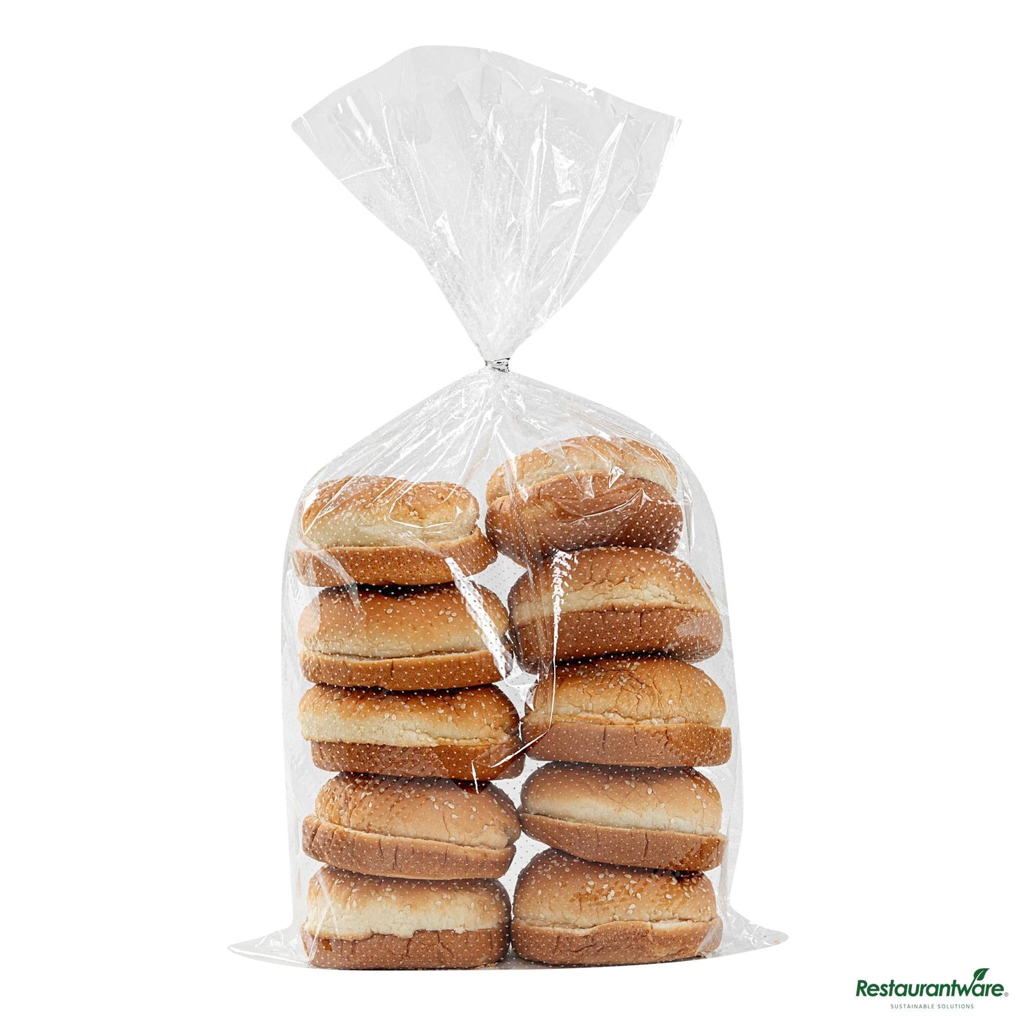Wholesale Restaurantware Bag Tek Clear Plastic Bread Bag - Micro-Perforated, with Wicket Dispenser - 11" X 20"- Bulk
