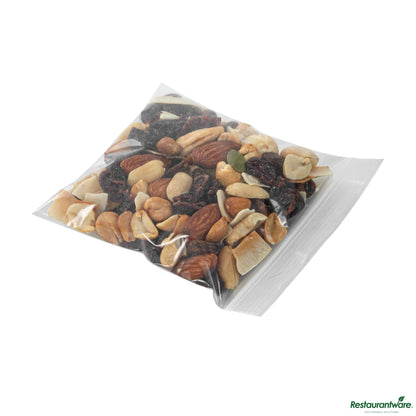 Wholesale Restaurantware Clear Plastic Zip Bag - Bpa-Free, High Clarity - 4.5" X 4" X 0.004"- Bulk