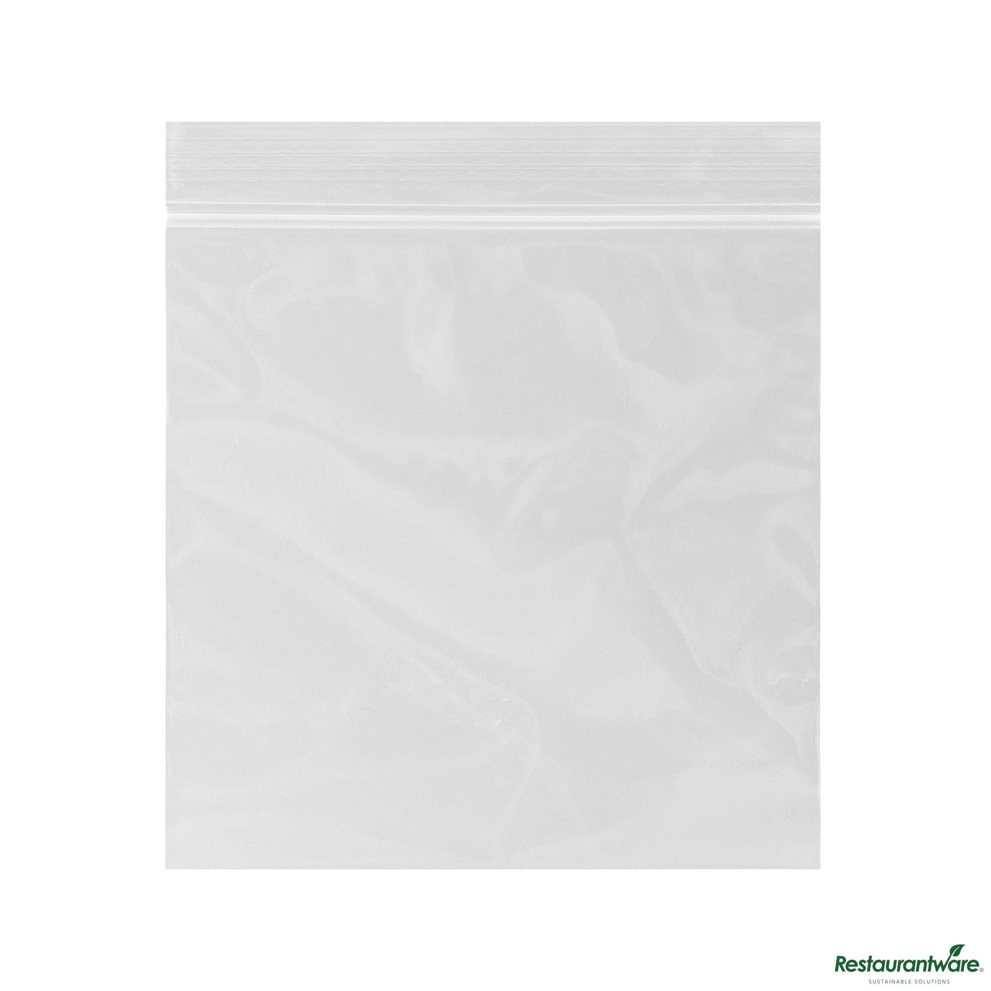 Wholesale Restaurantware Clear Plastic Zip Bag - Bpa-Free, High Clarity - 4.5" X 4" X 0.004"- Bulk