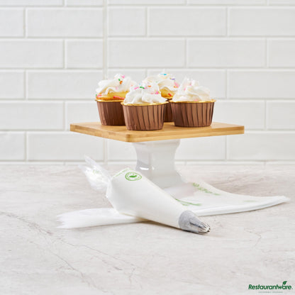 Wholesale Restaurantware Pastry Tek Clear Plastic Pastry Piping Bag - Biodegradable - 12" X 6"- Bulk