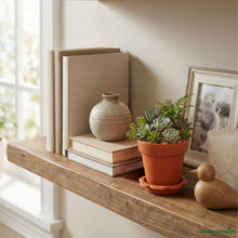 Wholesale Restaurantware 6 Oz Terracotta Plastic Mini Flower Pot Cup - with Lid - 3" X 3" X 3"- Bulk