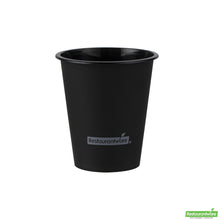 Wholesale Restaurantware 12 Oz Round Matte Black Plastic Hot / Cold Drinking Cup - 3.5" X 3.5" X 4.0"- Bulk