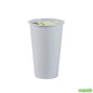 Wholesale Restaurantware 16 Oz Round Matte Gray Plastic Hot / Cold Drinking Cup - 3.5" X 3.5" X 5.25"- Bulk