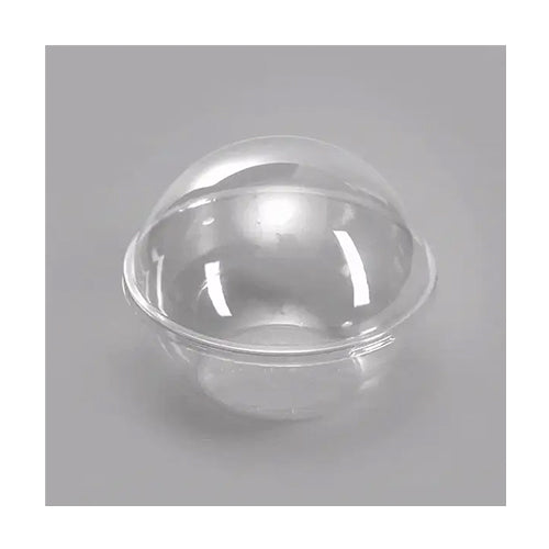 Wholesale Restaurantware 21 Oz Clear Plastic Sphere Salad Container - with Dome Lid - 5.8" X 5.8" X 4.8"- Bulk