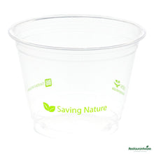 Wholesale Restaurantware 9 Oz Round Clear Pla Plastic Drinking Cup - Compostable - 3.7"×3.7"×2.8"- Bulk