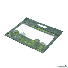 Wholesale Restaurantware Bag Tek Green Plastic Rotisserie Chicken / Hot Food Bag - Hot & Fresh - 12 3/4 X 5 3/4 X 10 1/4- Bulk