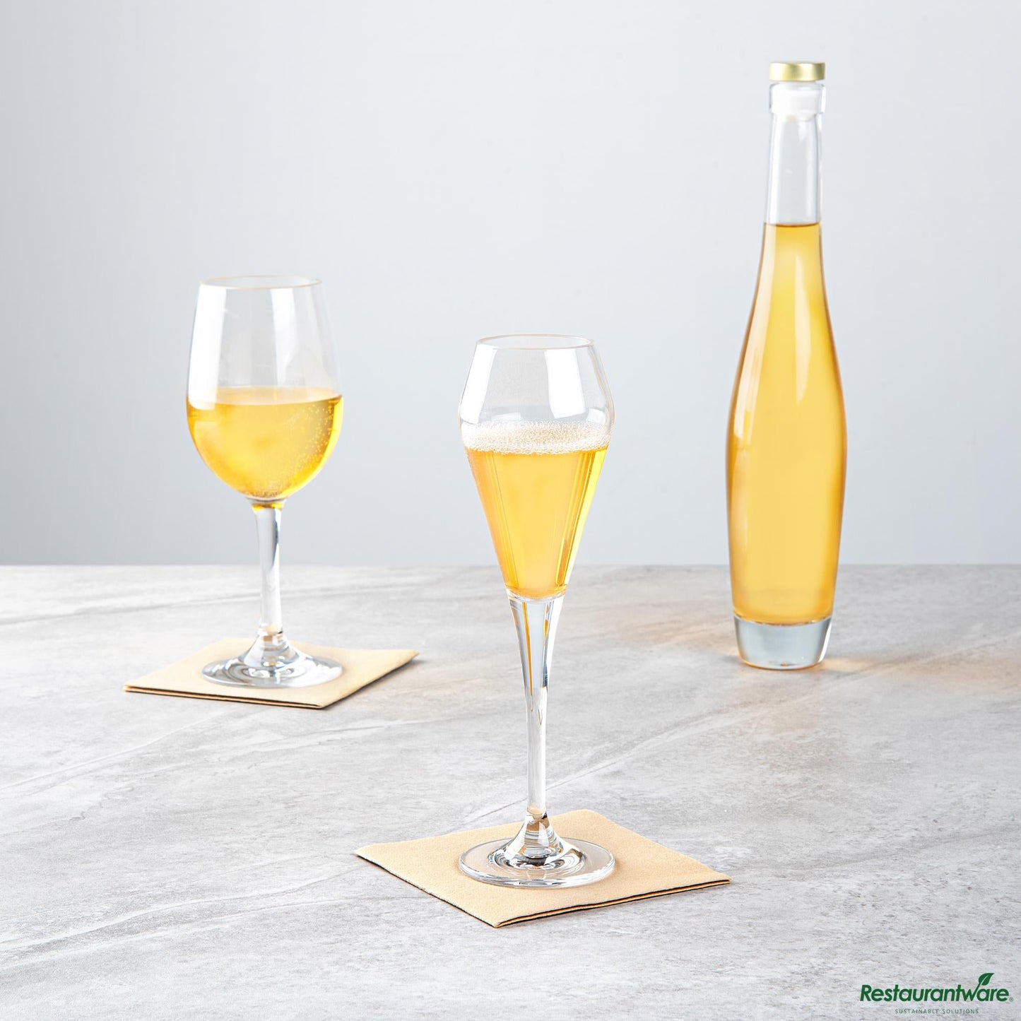 Wholesale Restaurantware 7 Oz Polycarbonate Champagne Flute - 2.7" X 2.7" X 9.1"- Bulk