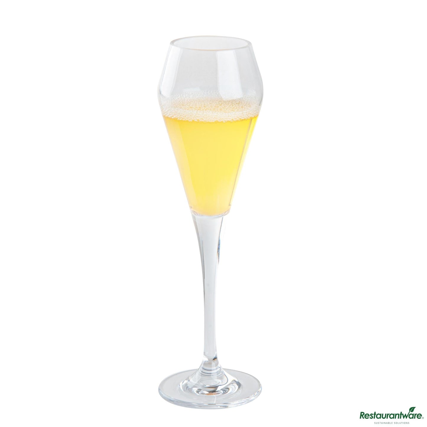 Wholesale Restaurantware 7 Oz Polycarbonate Champagne Flute - 2.7" X 2.7" X 9.1"- Bulk