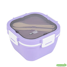Wholesale Restaurantware 58 Oz Purple and White Lunch Box - Bpa-Free, Microwave-Safe- Bulk