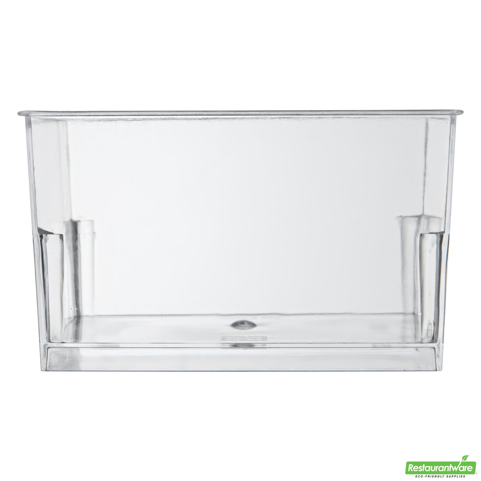 Wholesale Restaurantware Mini Serve 5 Oz Square Clear Plastic Dessert Cup - 2 3/4'' X 2 3/4'' X 1 3/4'' - 100 Count Box- Bulk